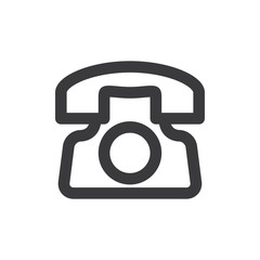 Telephone vector icon