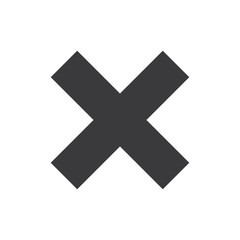 Multiply vector icon