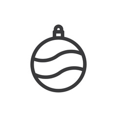Bauble vector icon