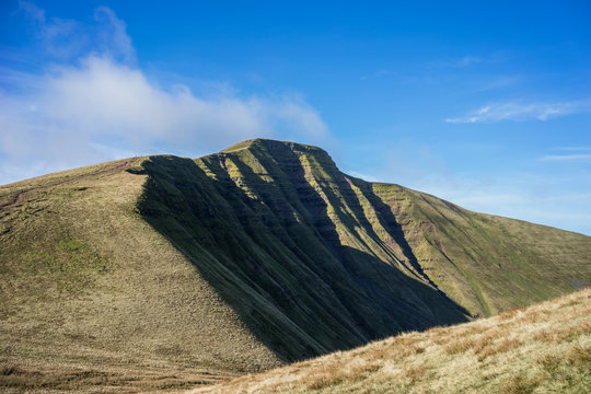 Brecon Beacons In Autumn Light