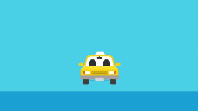 hand location map service taxi pointer