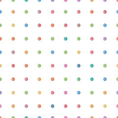 seamless dot pattern made of colored small circles