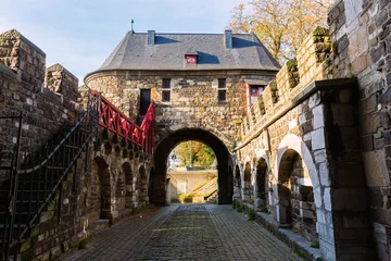 Photo sur Plexiglas Travaux détablissement Ponttor médiéval à Aix-la-Chapelle, Allemagne