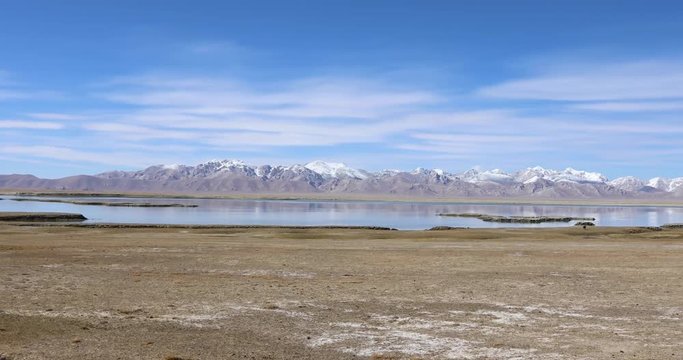 Pan of Chatyr Kul Lake, Kyrgyzstan
