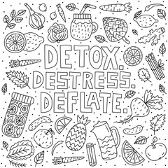 Detox. Destress. Deflate