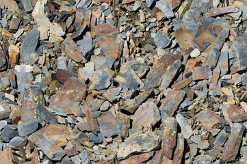 Rocks and stones. Abstract background. Pattern