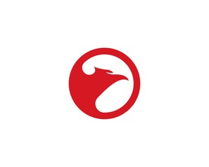 Falcon Eagle Bird Logo Template