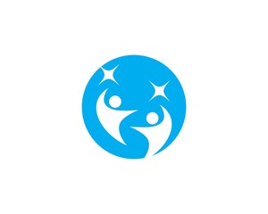 community care Logo template