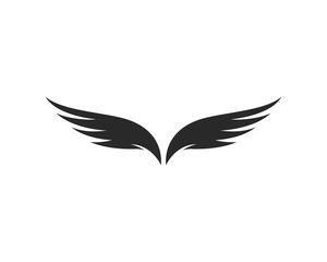 Falcon wing Logo Template
