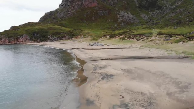 Melkarst&radic;&prod;a beach near a fishing village, St&radic;&prod;, located on the northern tip of the island of Lang&radic;&prod;ya, along the Gavlfjorden in the Vester&radic;&bull;len archipelago.