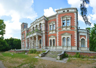 Fototapeta na wymiar Architectural monument - the manor of Vorontsov-Dashkov, the village of Bykovo, Moscow region, Russia