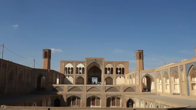 Agha Bozorg Mosque in Kashan. Iran