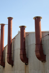 Albany Australia, chimney stacks on old factory building