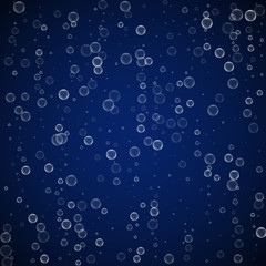 Soap bubbles abstract background. Blowing bubbles 