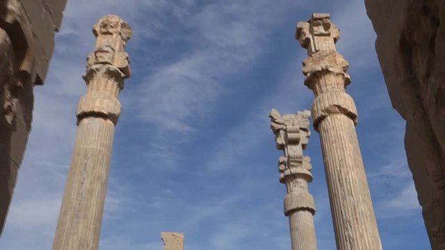 Entry of the ancient Persepolis. Shiraz, Iran.