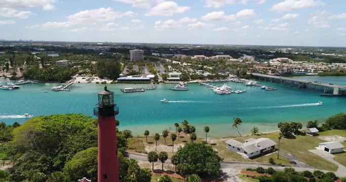 Aerial Footage of Jupiter, Florida