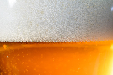 IPA Craft Beer bubbles background texture