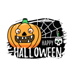 Halloween pumpkin vector background