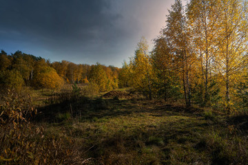 autumn in the mountains