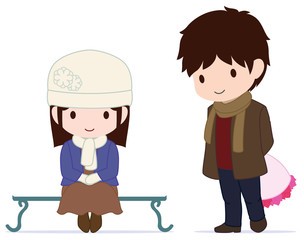 可愛い恋人たち　冬に待ち合わせ　タイプC