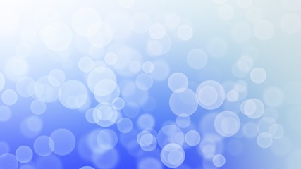 Abstract background blue blur gradient with bright clean and bokeh	