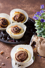 nutella muffins