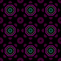 Seamless background pattern with a variety of multicolored lines.