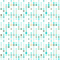 Seamless abstract pattern background with a variety of colored circles.