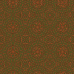 Seamless floral pattern with a variety of floral motifs.