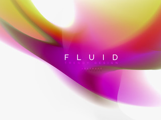 Background abstract color flow, liquid design