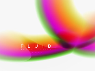 Naklejka premium Background abstract fluid colors design
