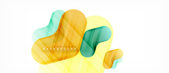 Shiny glossy arrows background