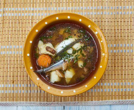 Fish yushka soup
