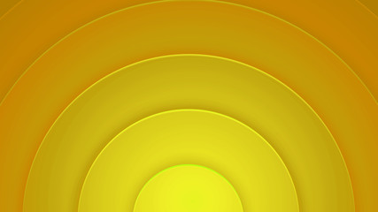 Background with circles in a paper style. With a variety of colors.