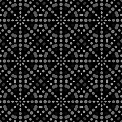 Seamless abstract pattern background with a variety of colored circles.