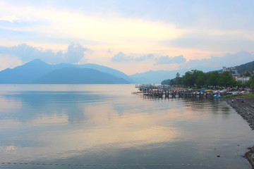 Nikko, Tochigi Prefecture, Japan : View of Lake Chuzenji