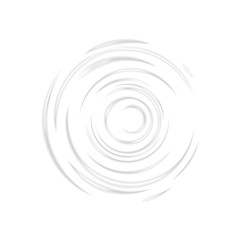 Circles on water. Vector illustration. Transparent texture. Wave design