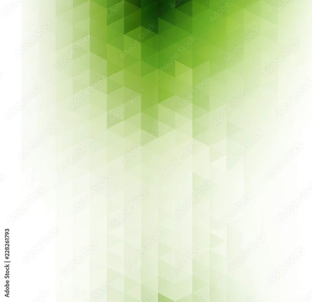 Poster Vector color abstract geometric banner with triangle.