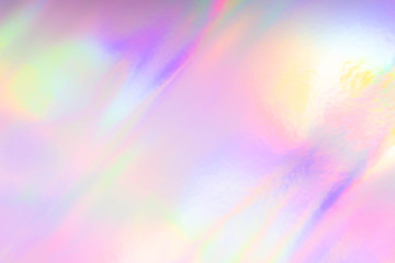 Colorful pastel futuristic funky fantasy abstract holographic background.