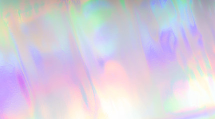 Colorful pastel futuristic funky fantasy abstract holographic background.
