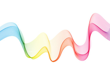 Abstract colorful vector background, color flow wave for design brochure, website, flyer.
