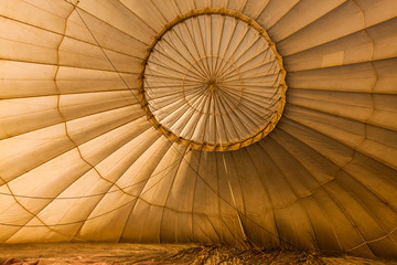 Fesselballon Detail, Ballonstart, Ballon vor dem Abheben, Ballonfahrt Steiermark, Ballon am Himmel,...