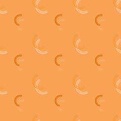 Seamless background pattern with various colored triangles.