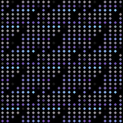 Abstract seamless pattern background with multicolored various rhombuses.