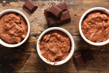 delicious chocolate mousse