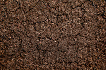 Soil texture, closeup
