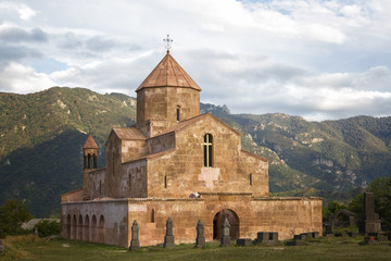 Fototapeta na wymiar Odzun Church near Alawerdi, 6th century, Armenia