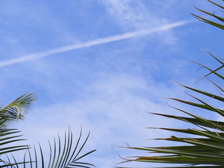 Beautiful sky in thailand