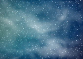 Obraz premium Abstract Snowy Background