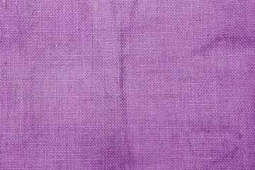Abstract purple hessian texture background, blank purple color pattern background